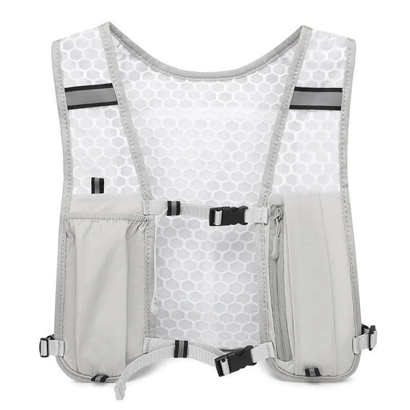 Lightweight Running Hydration Vest – Breathable, Water-Resistant Backpack for Running, Hiking & Cycling