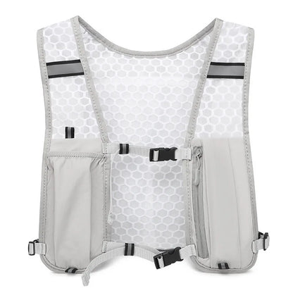 Lightweight Running Hydration Vest – Breathable, Water-Resistant Backpack for Running, Hiking & Cycling