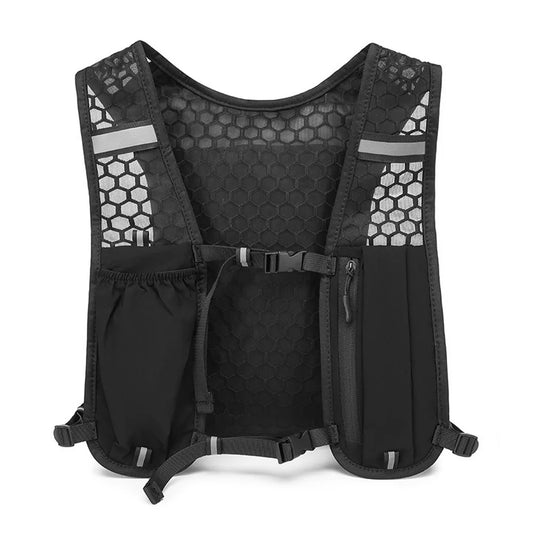Lightweight Running Hydration Vest – Breathable, Water-Resistant Backpack for Running, Hiking & Cycling