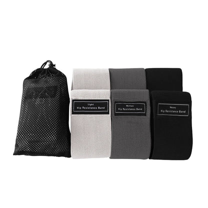Fabric Resistance Bands Set – Non-Slip Hip & Glute Bands for Booty, Legs & Home Workouts