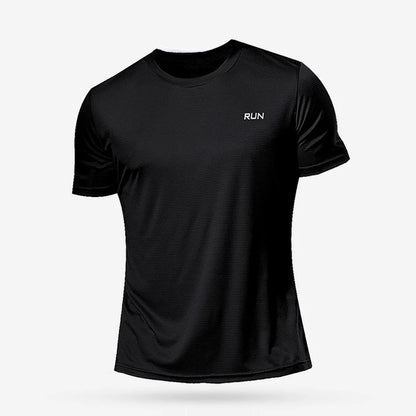 Men’s Quick-Dry Compression Sports T-Shirt – Breathable Running, Gym & Training Shirt