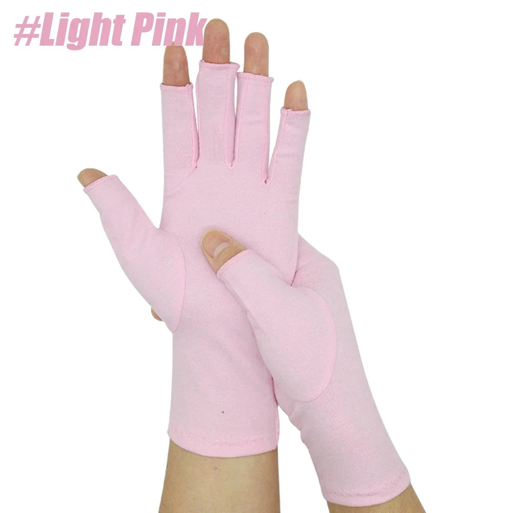 Compression Arthritis Gloves (1 Pair) – Fingerless Support Gloves for Hand Pain, Stiffness & Everyday Comfort