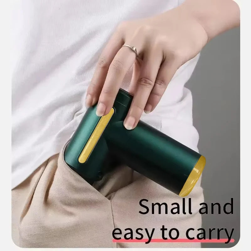 Portable Deep Tissue Massage Gun – 6-Speed Muscle Massager for Back, Neck & Full Body Recovery (USB Rechargeable)